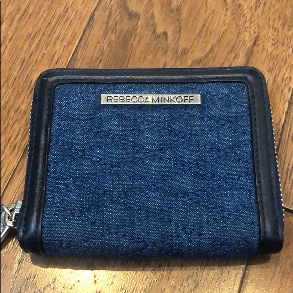 REBECCA MINKOFF DENIM WALLET